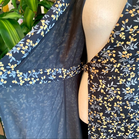 Caara Cristal Long Sleeve Floral Wrap Dress - Picture 8 of 10